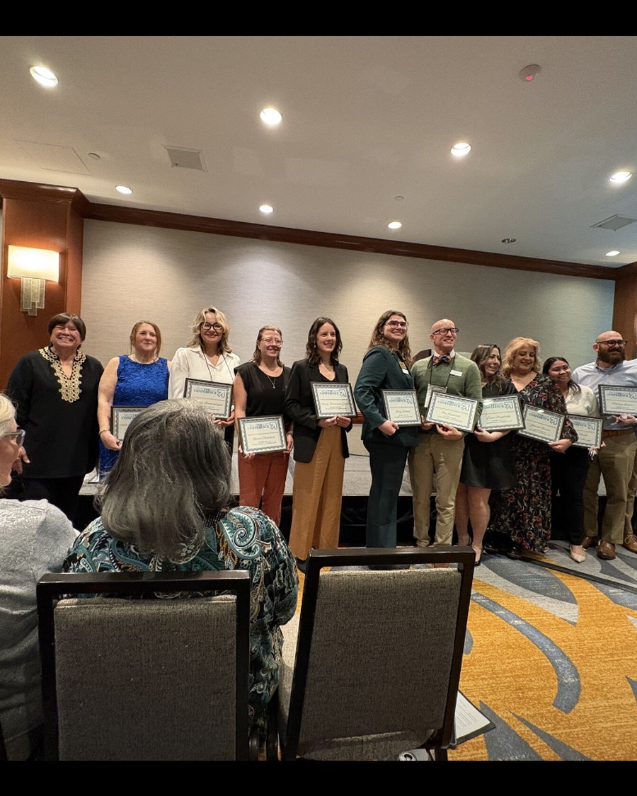 Traci Dougherty with colleagues in the NECTFL LEAP leadership cohort