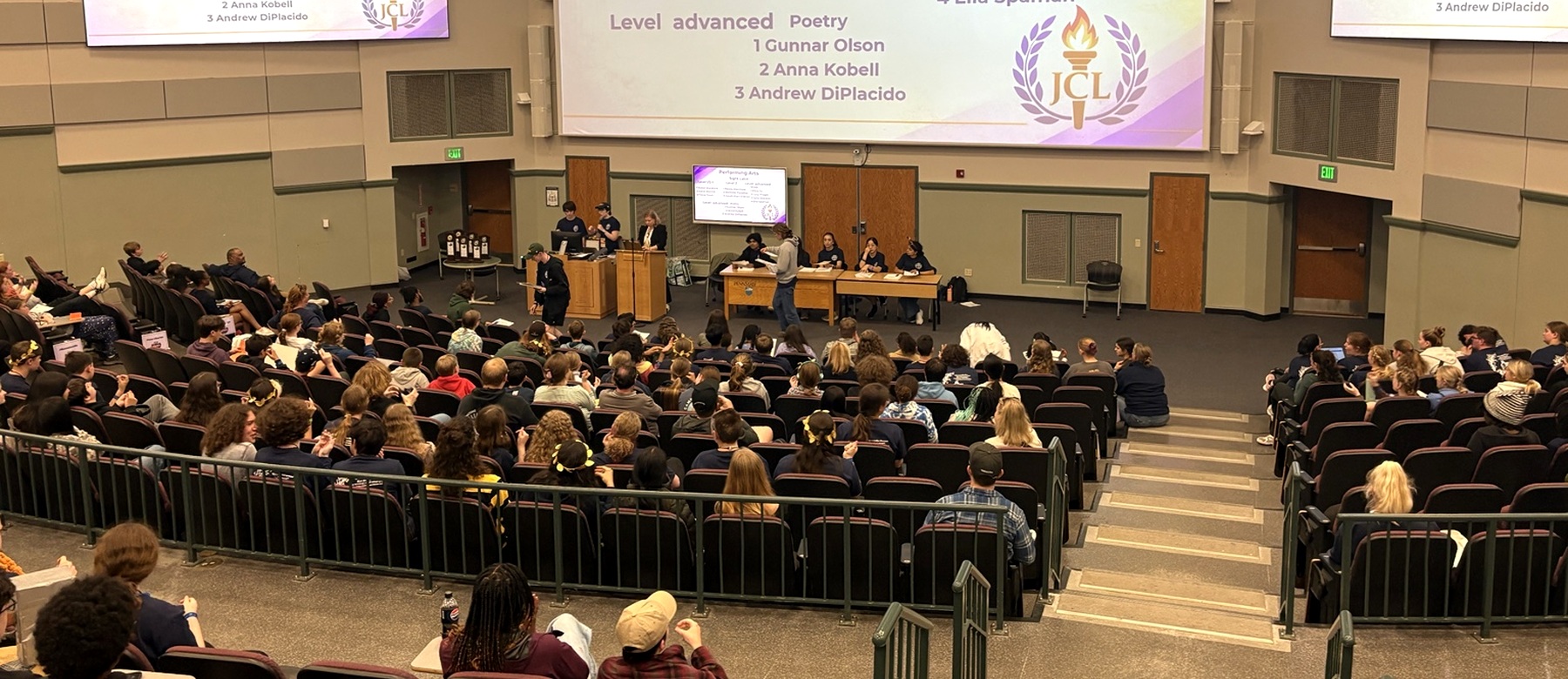 Student leadership convention evidence