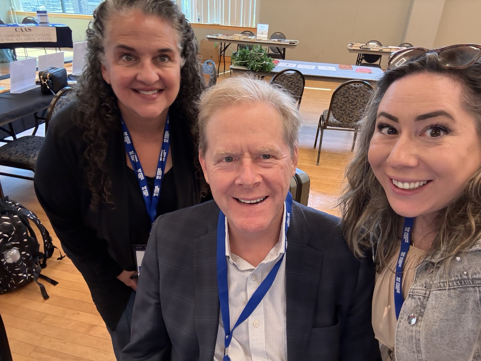 Professional colleagues at a CAAS event